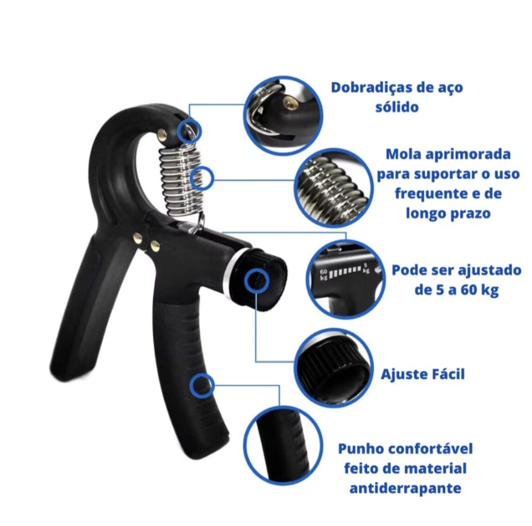 Fortalecedor de mãos Evo Grip - PROMOÇÃO POR TEMPO LIMITADO!
