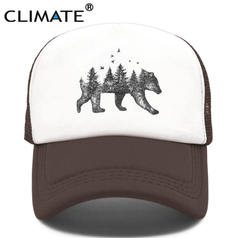 Boné Trucker CLIMATE Forest Bear