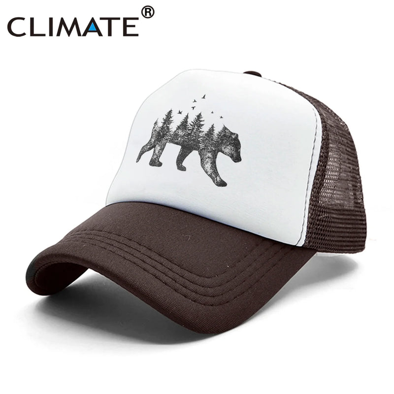 Boné Trucker CLIMATE Forest Bear