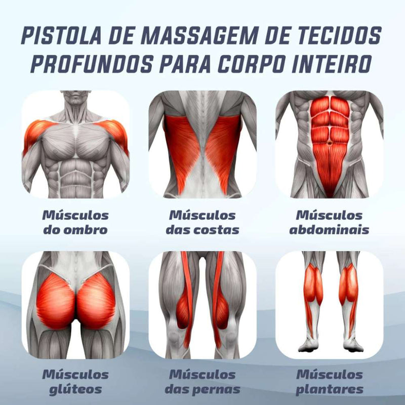 •	Massageador Elétrico  ALÍVIO PRO